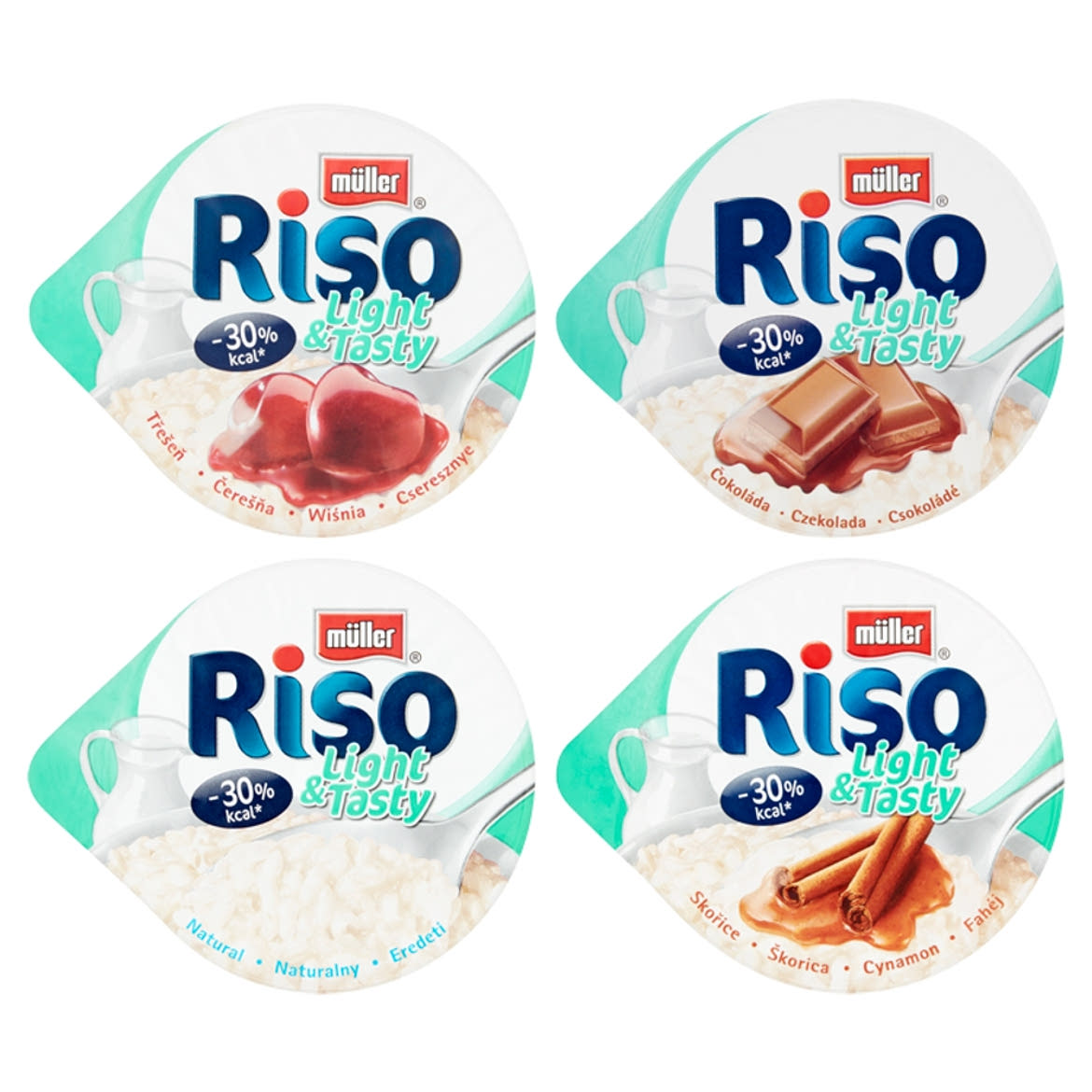 Müller Riso Light & Tasty tejberizs desszert