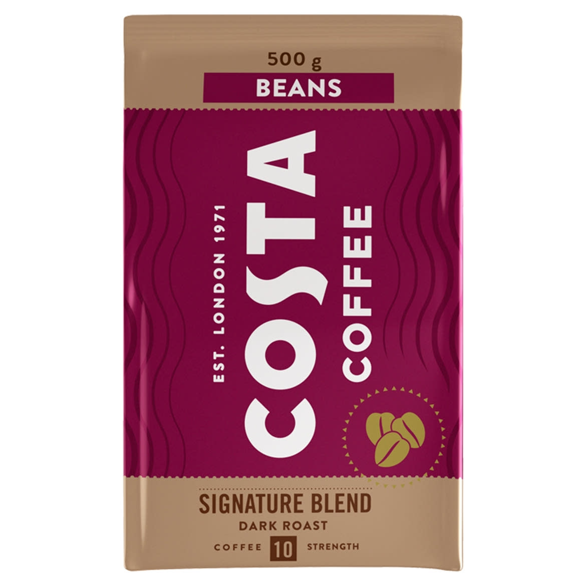 Costa Coffee Signature Blend Dark Roast pörkölt szemes kávé