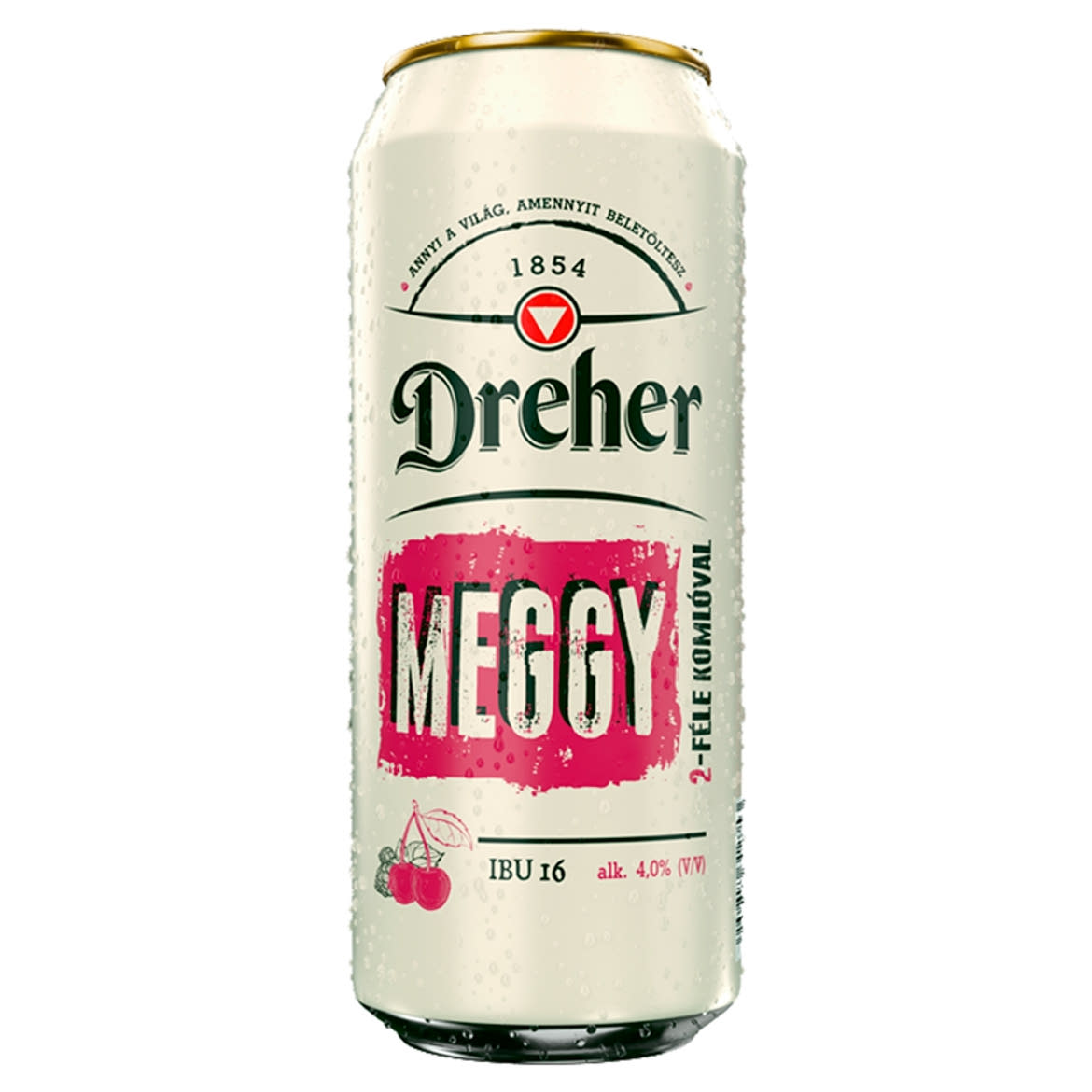 Dreher Meggy világos sör és meggy ízű ital keveréke 4%