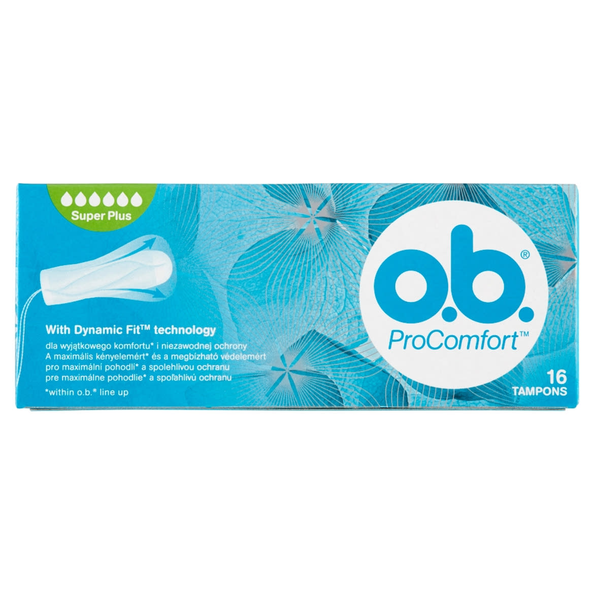 o.b. ProComfort Super Plus tampon
