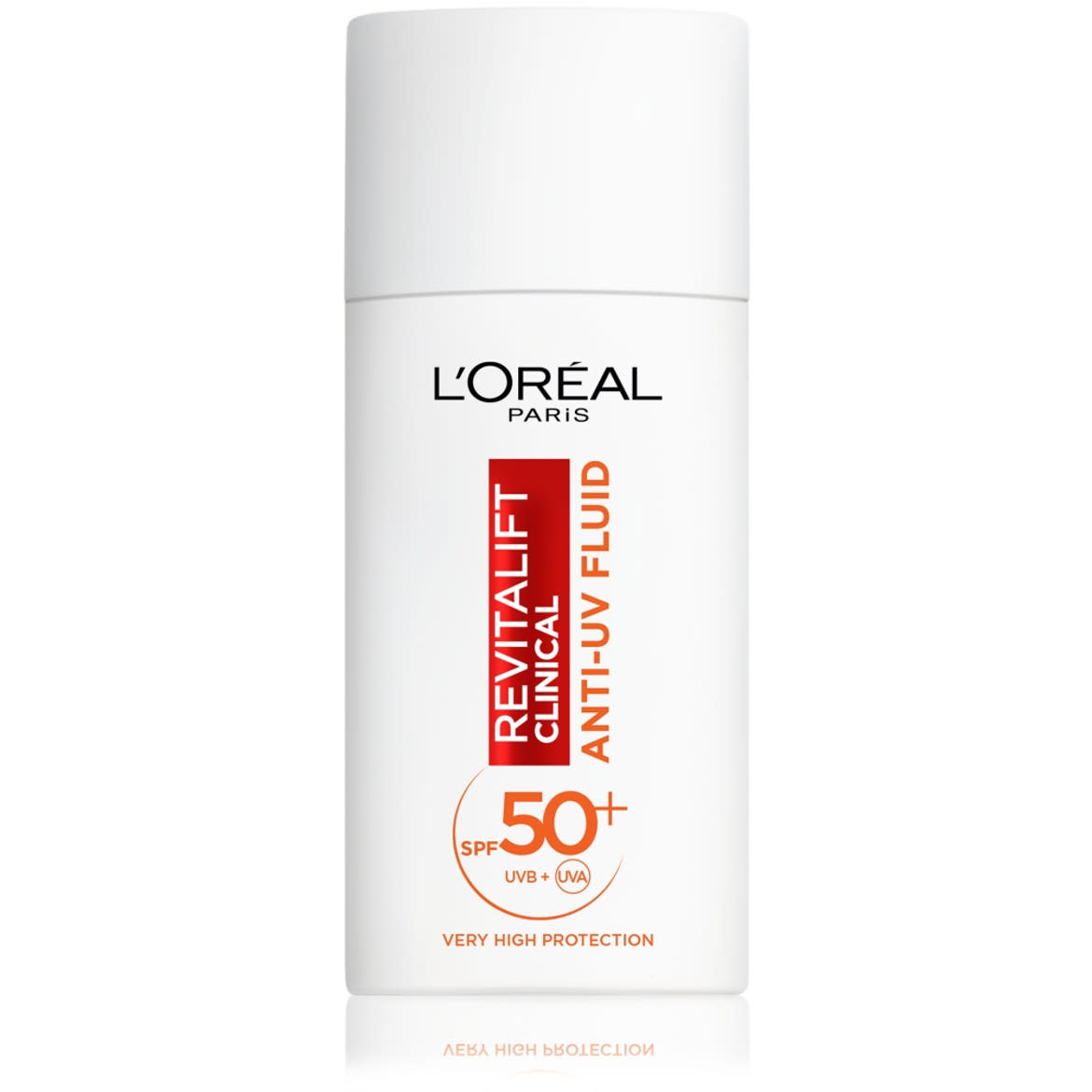 ĽOréal Paris Revitalift Clinical Daily Uv-sugárzás elleni fluid Spf50 + C-vitaminnal,