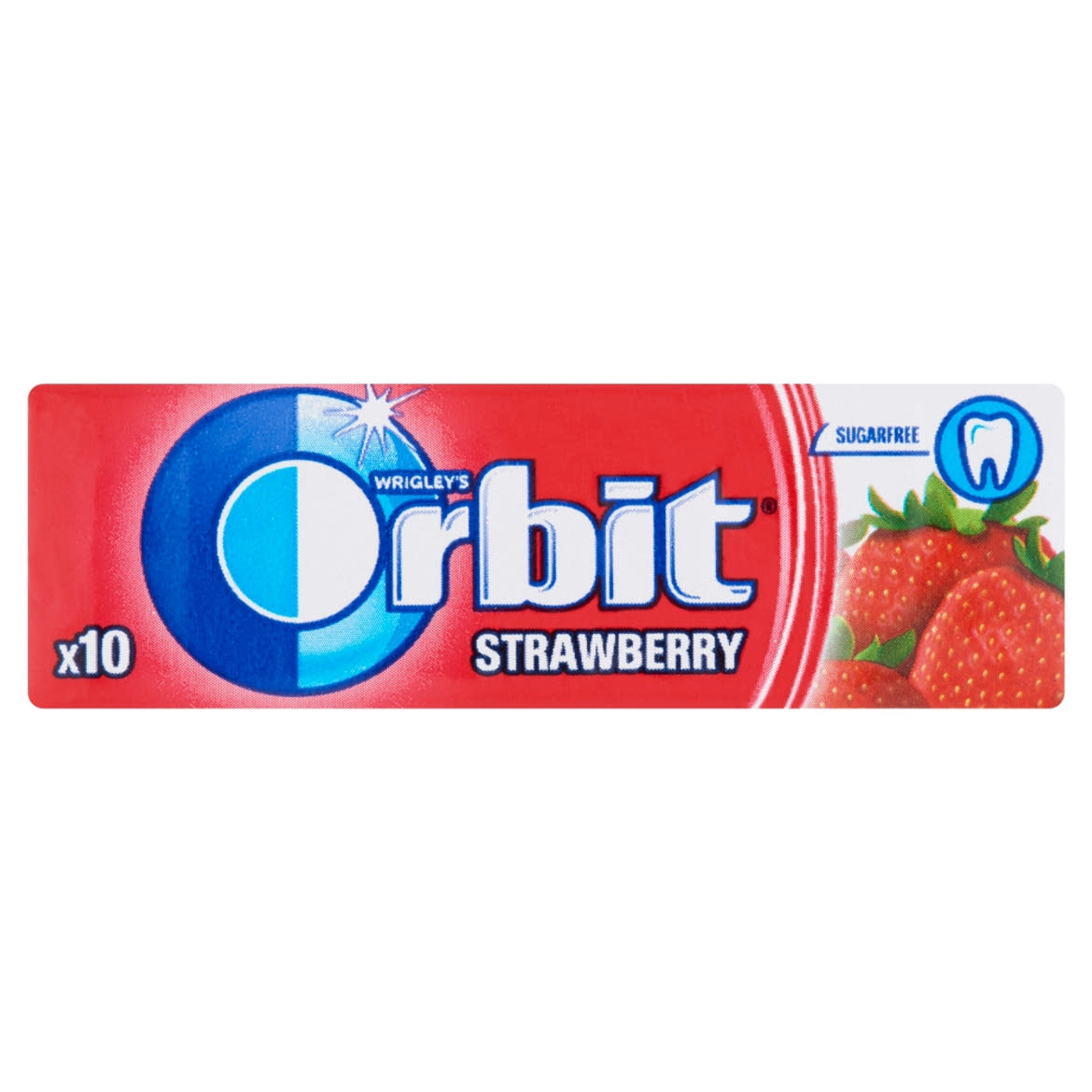 Orbit Strawberry eperÃ­zÅ± rÃ¡gÃ³gumi