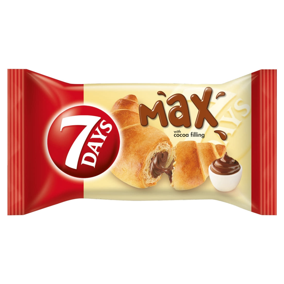 7DAYS Max croissant kakaós töltelékkel