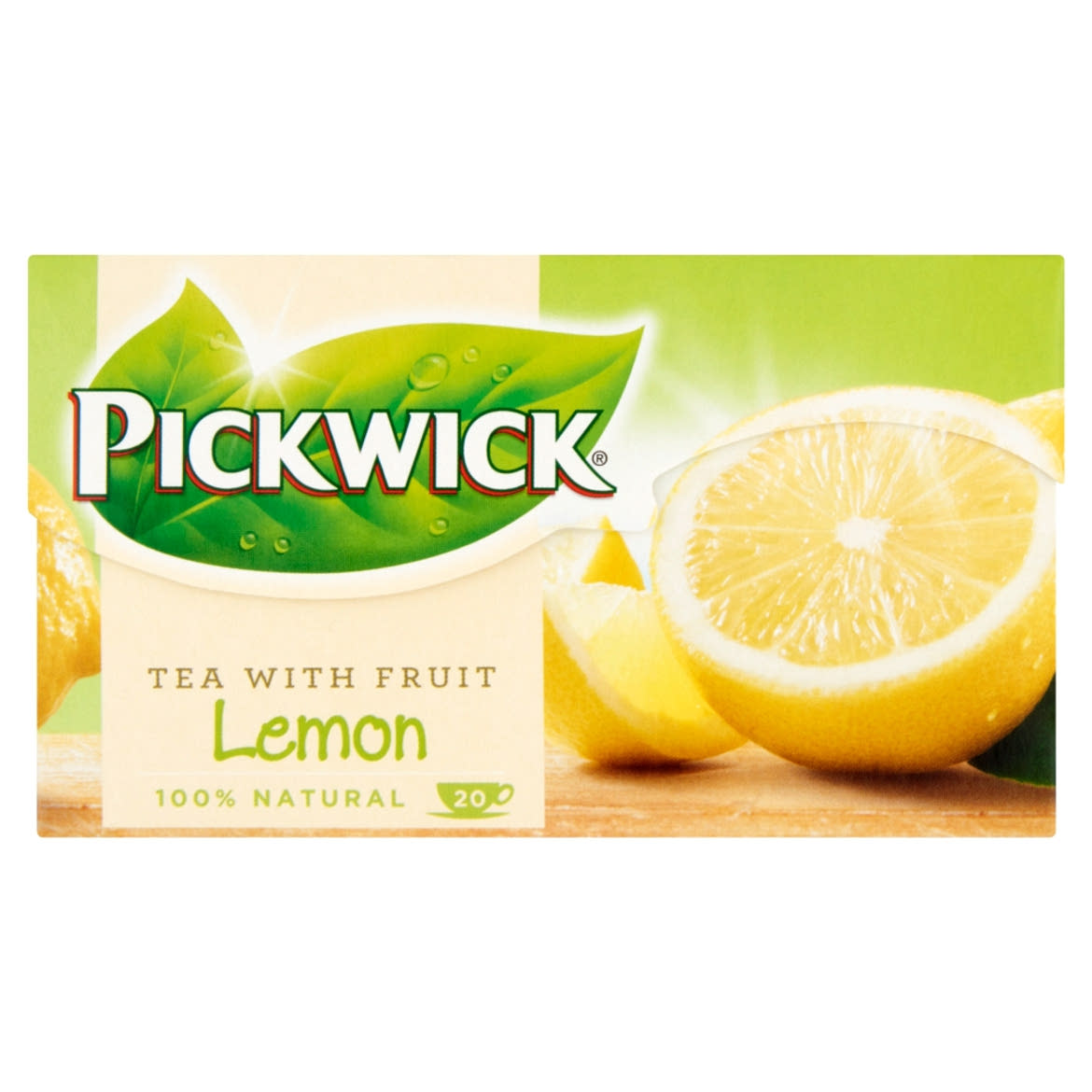 Pickwick citromízű fekete tea citromhéjjal