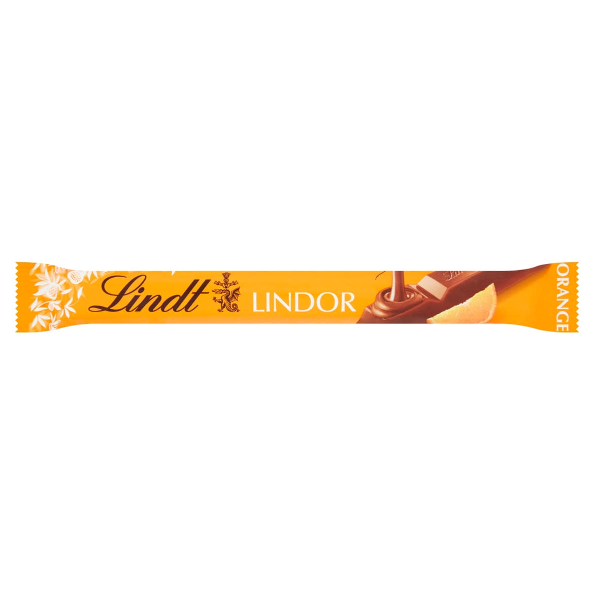 Lindt Lindor tejcsokoládé lágyan olvadó narancsos töltelékkel 38 g