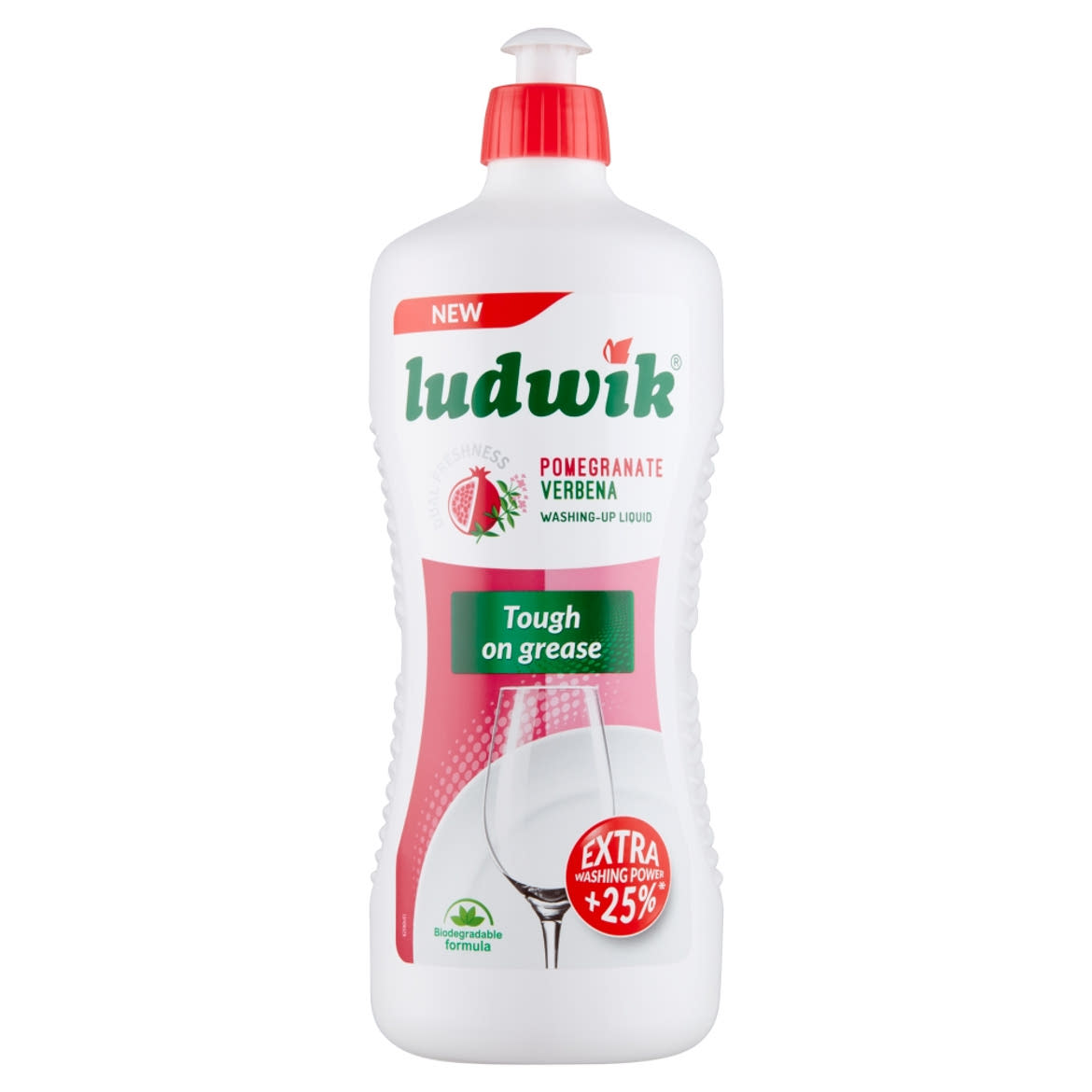 Ludwik gránátalma és verbena illatú mosogatószer