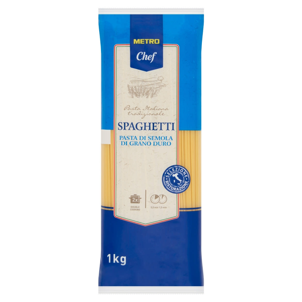 Metro Chef spaghetti durum száraztészta
