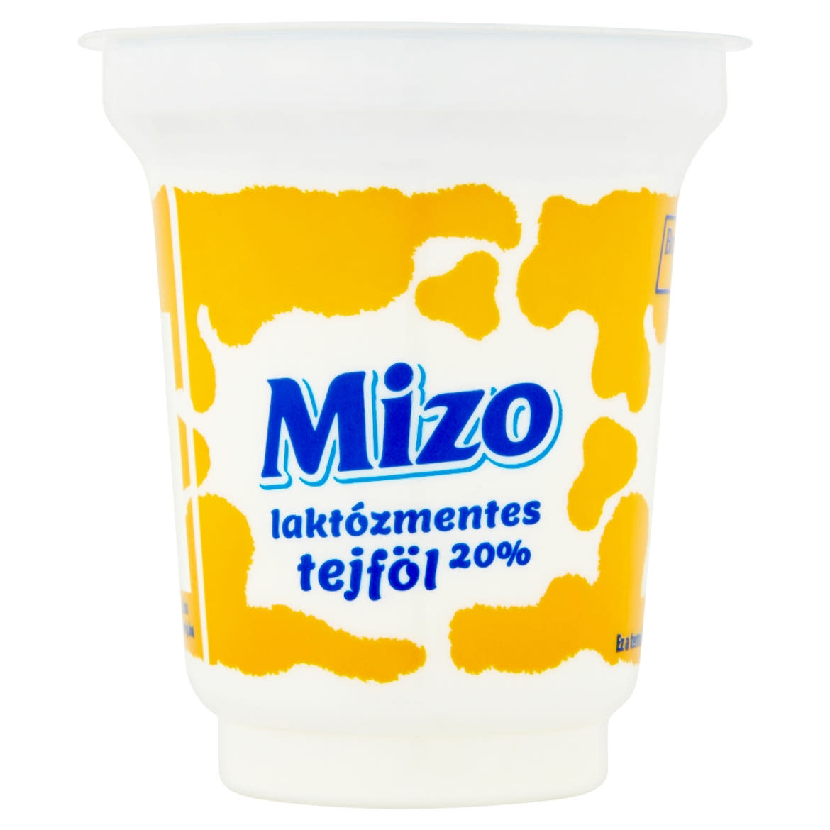 Mizo laktózmentes tejföl 20%