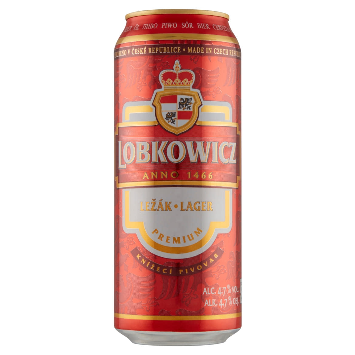Lobkowicz világos lager sör 4,7%