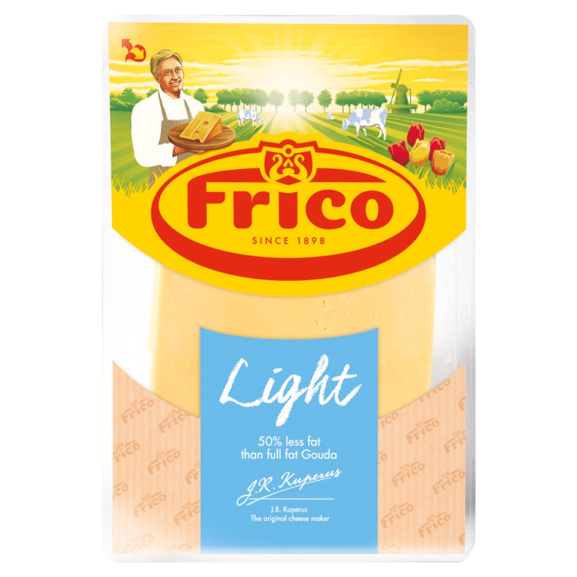 Frico Gouda Light szeletelt sajt