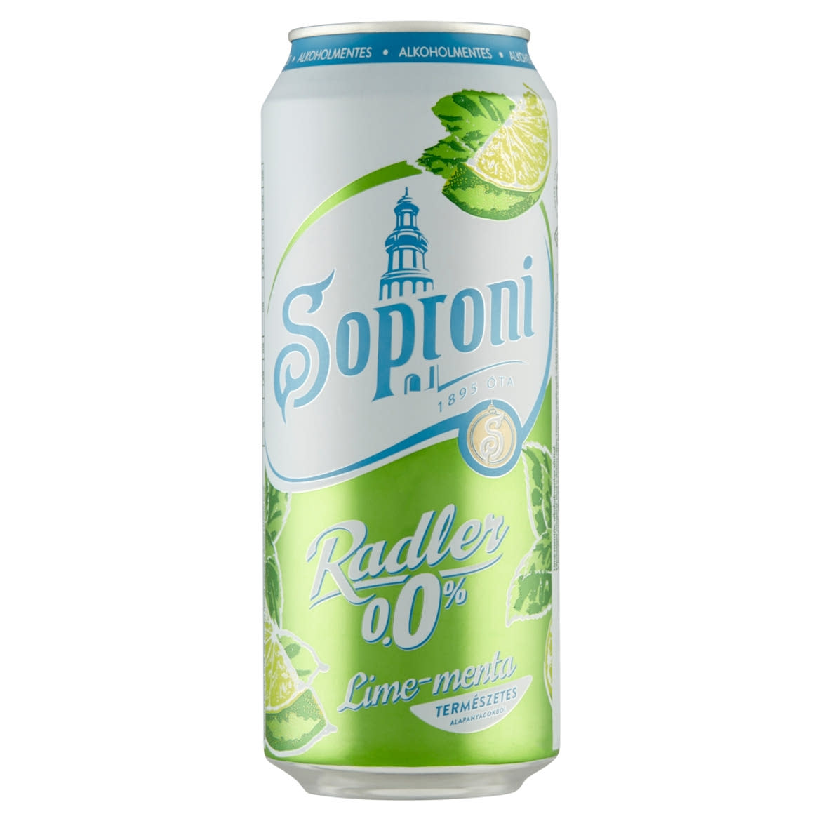 Soproni Radler lime-mentás alkoholmentes sörital