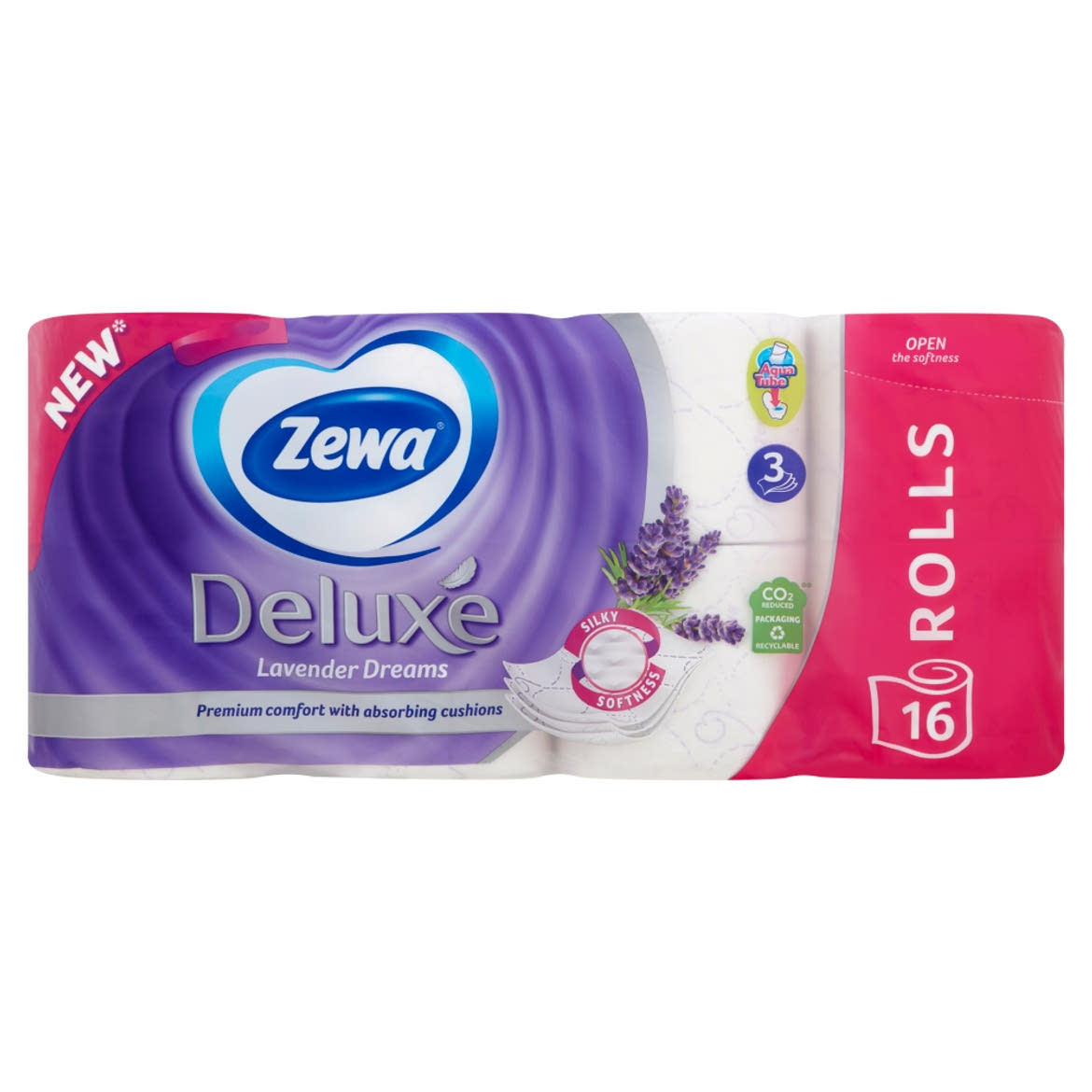 Zewa Deluxe Lavender Dreams toalettpapír 3 rétegű