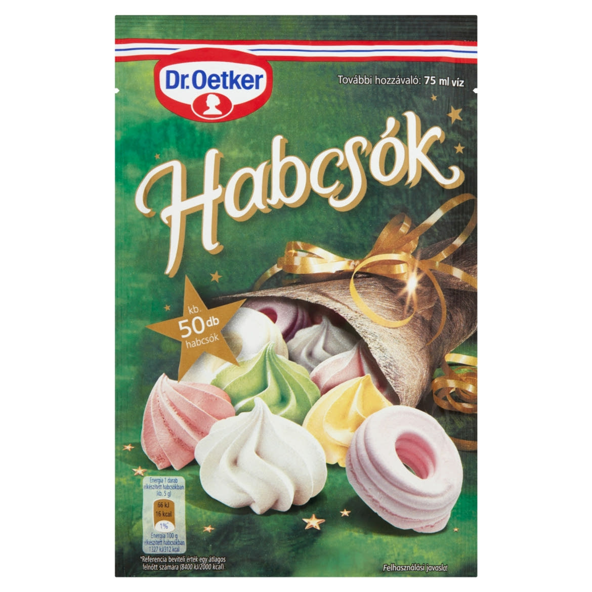 Dr. Oetker habcsók alappor