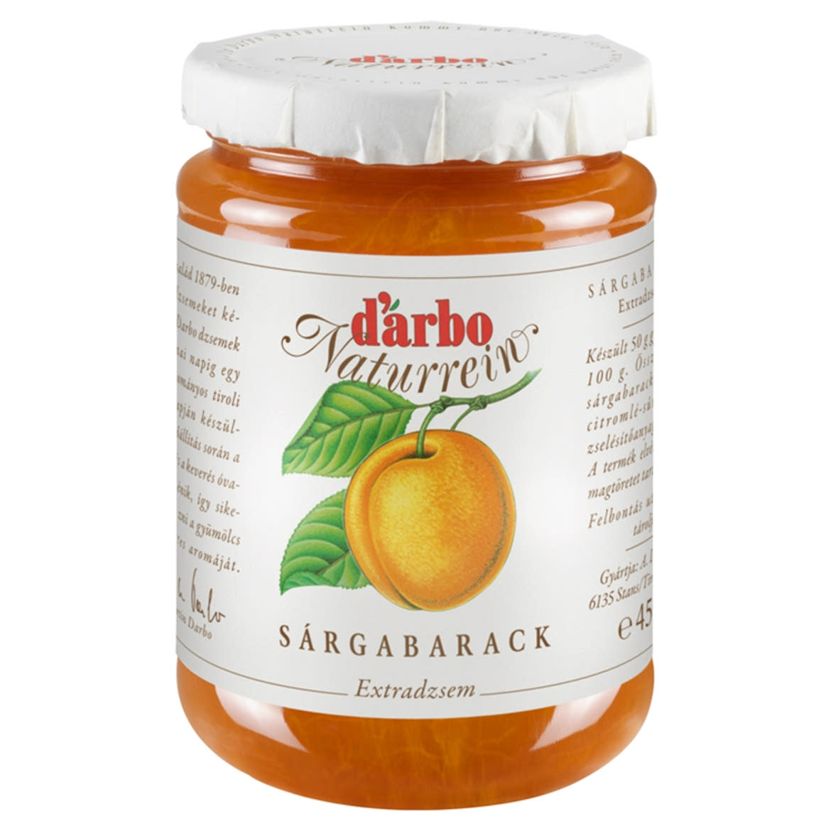 Darbo sárgabarack extradzsem 450 g