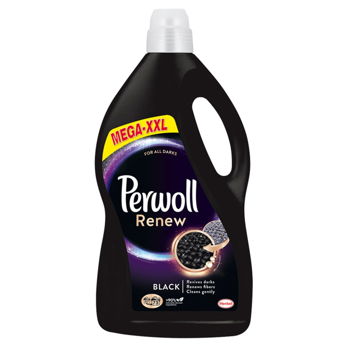 Perwoll Renew Black finommosószer fekete és sötét textíliákhoz 75 mosás