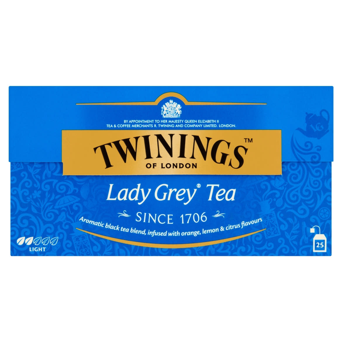 Twinings Lady Grey fekete tea citrus ízesítéssel