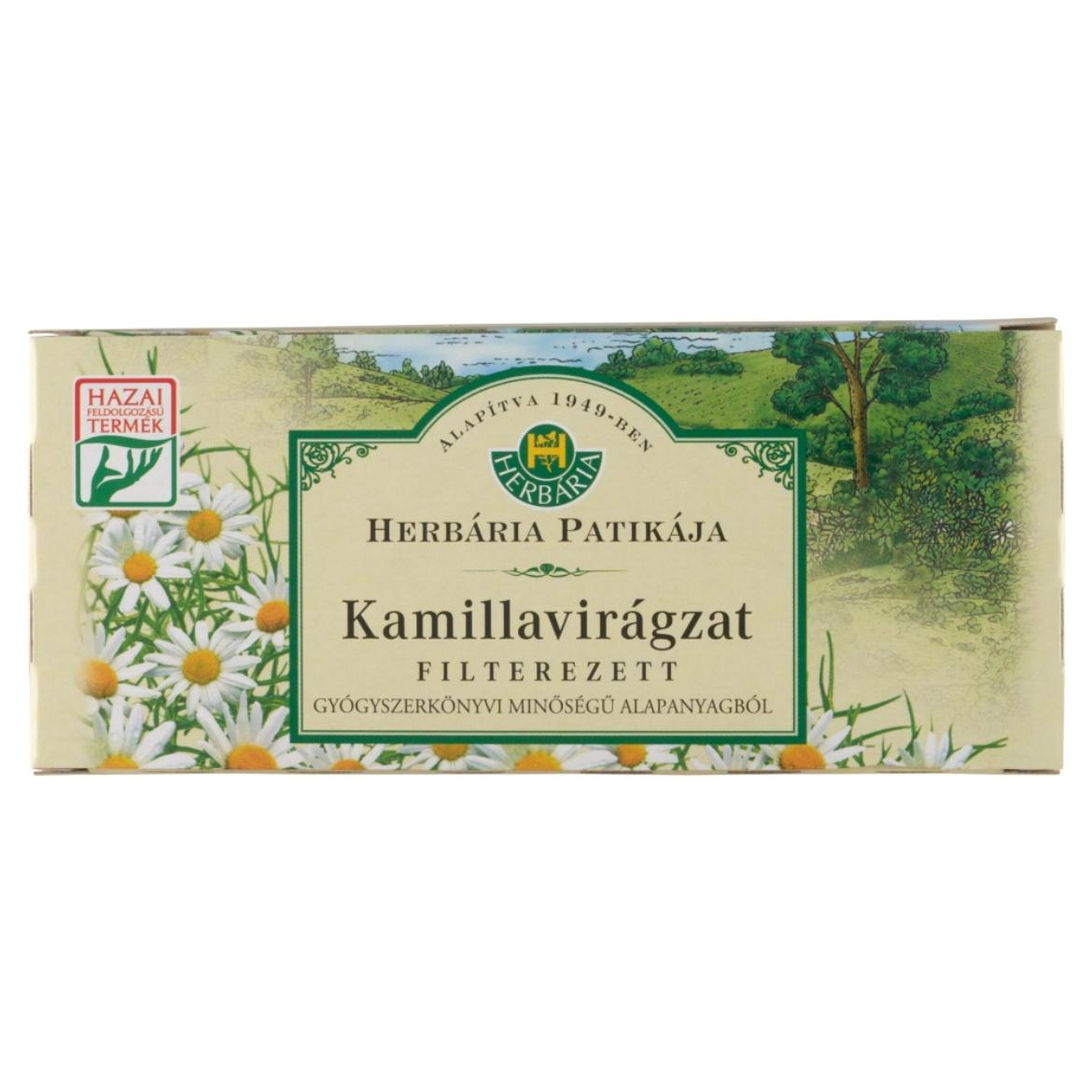 Herbária filterezett kamillavirágzat 25 filter