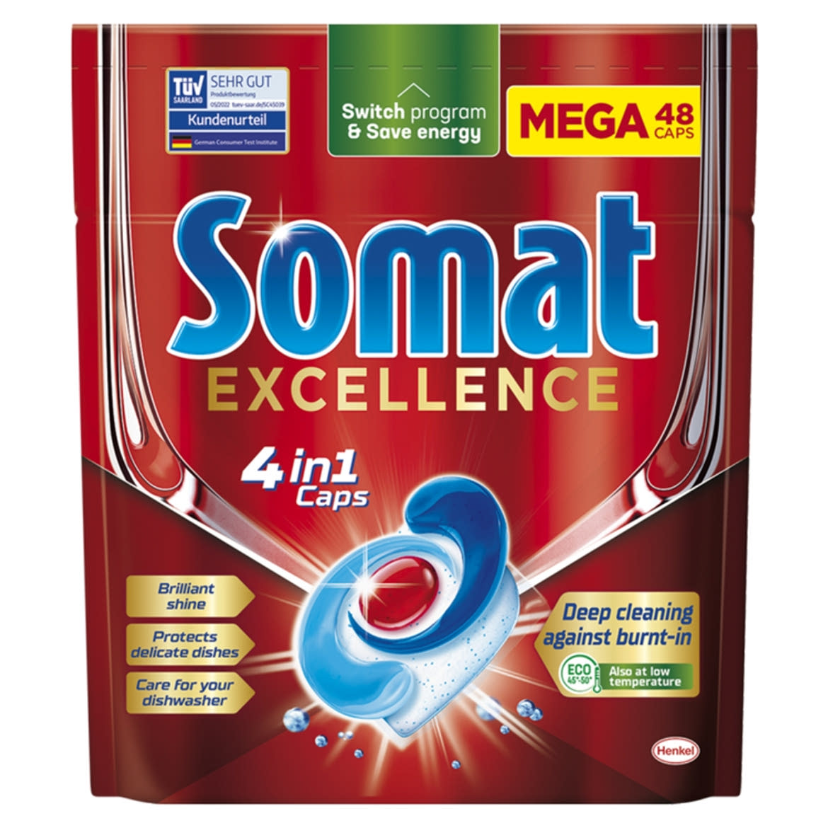 Somat Excellence gépi mosogatószer kapszula