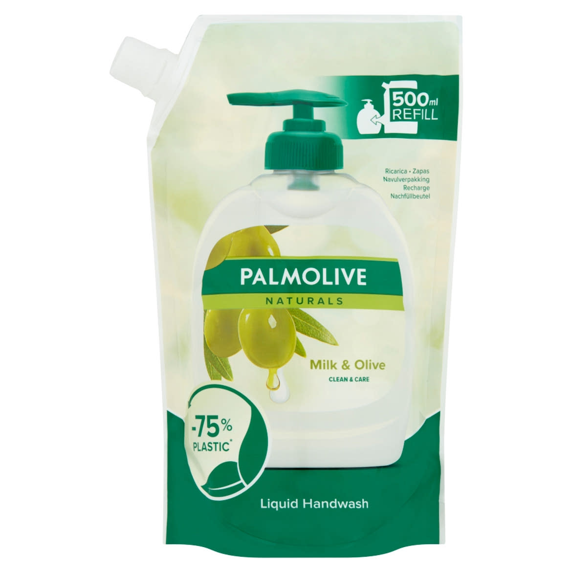 Palmolive Naturals Milk & Olive folyékony szappan utántöltő