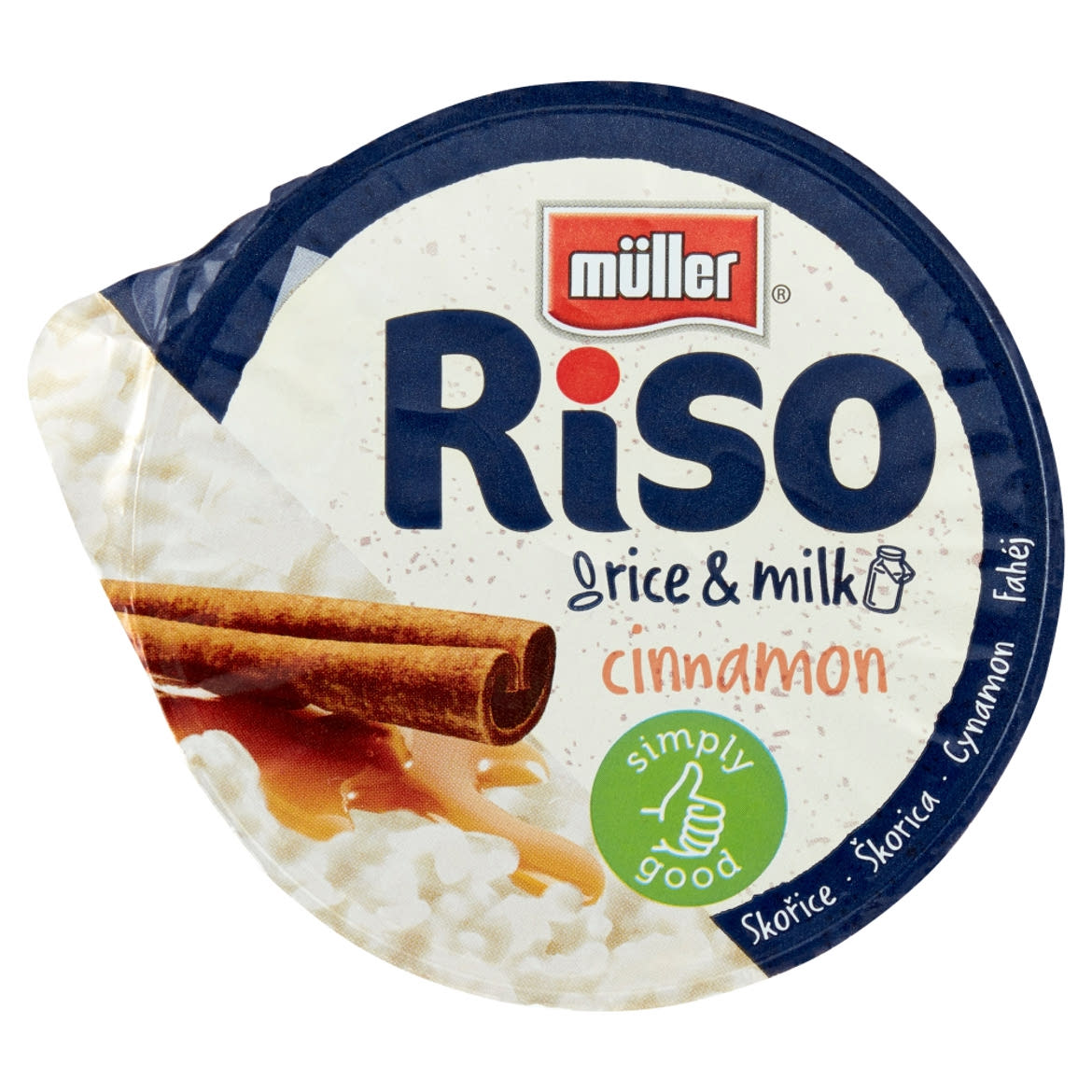 Müller Riso tejberizs desszert fahéj készítménnyel