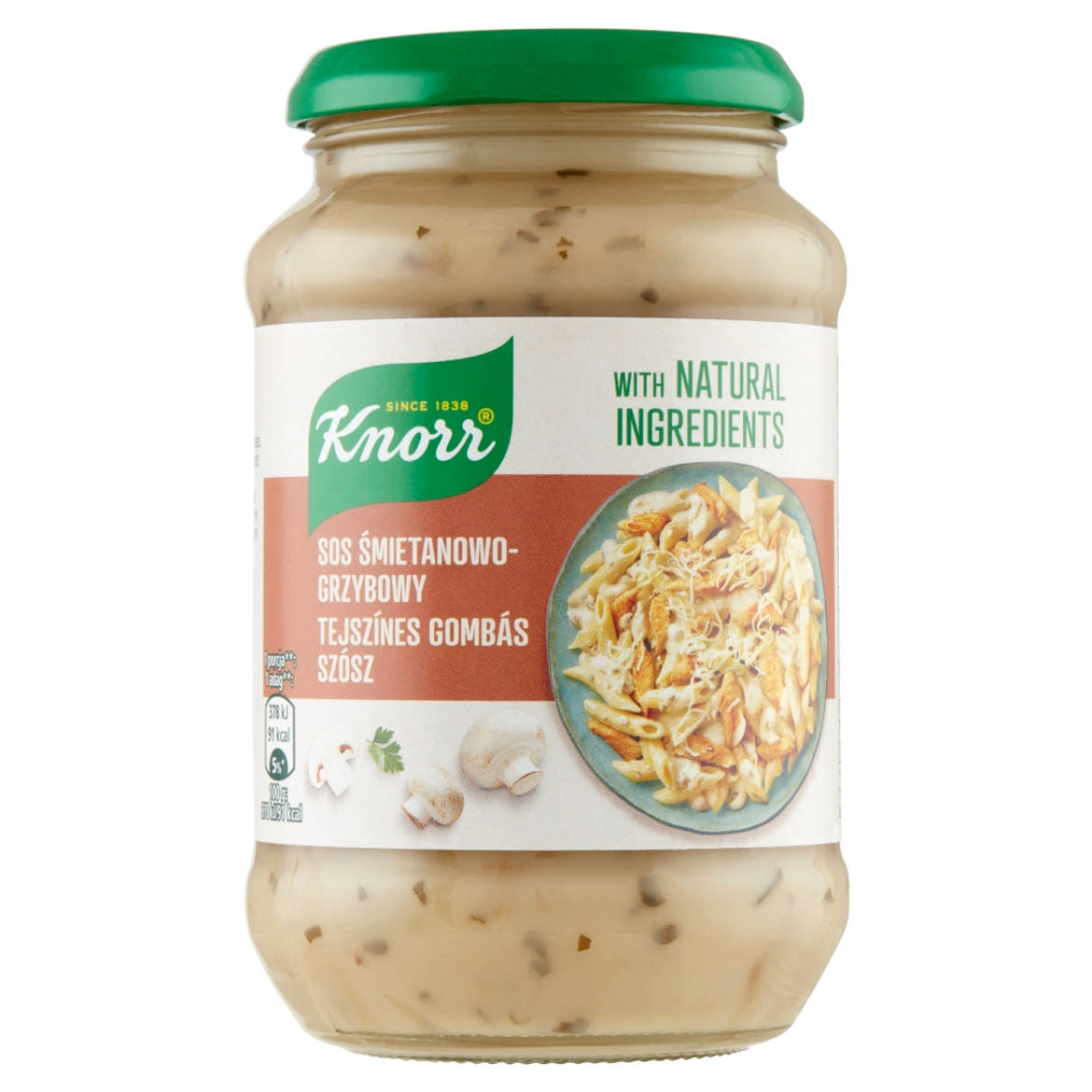 Knorr tejszínes gombás szósz
