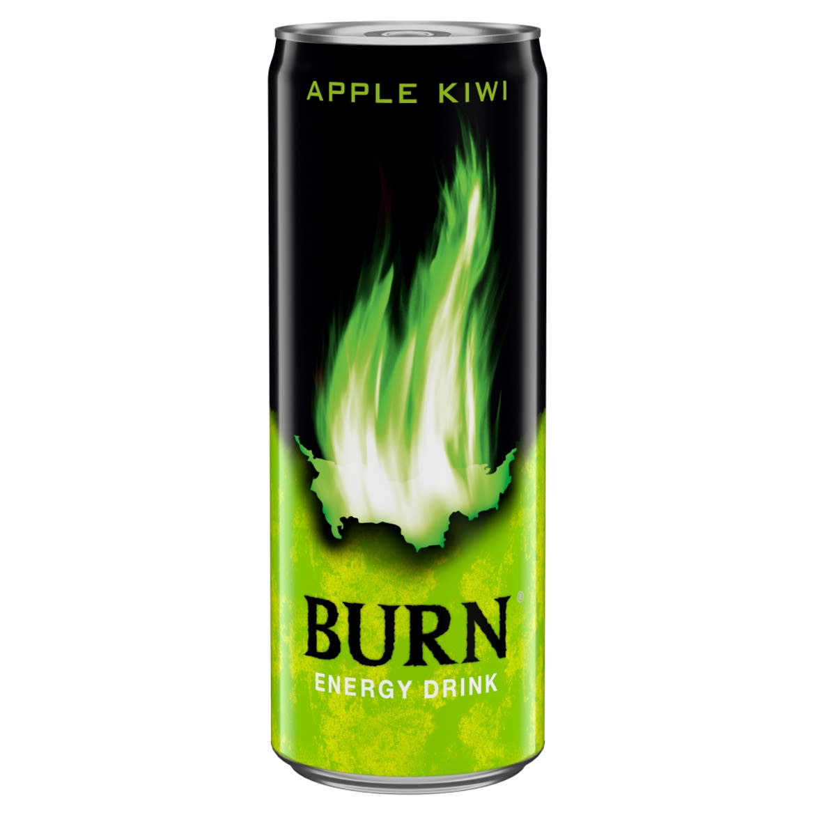 Burn Apple Kiwi szénsavas alma-kivi energiaital koffeinnel