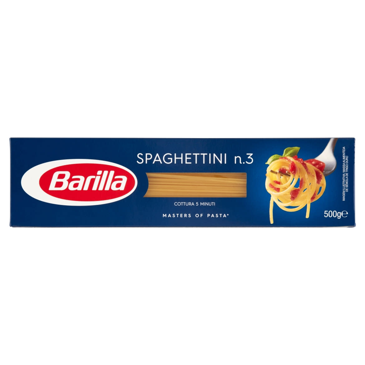 Barilla Spaghettini szálas durum száraztészta