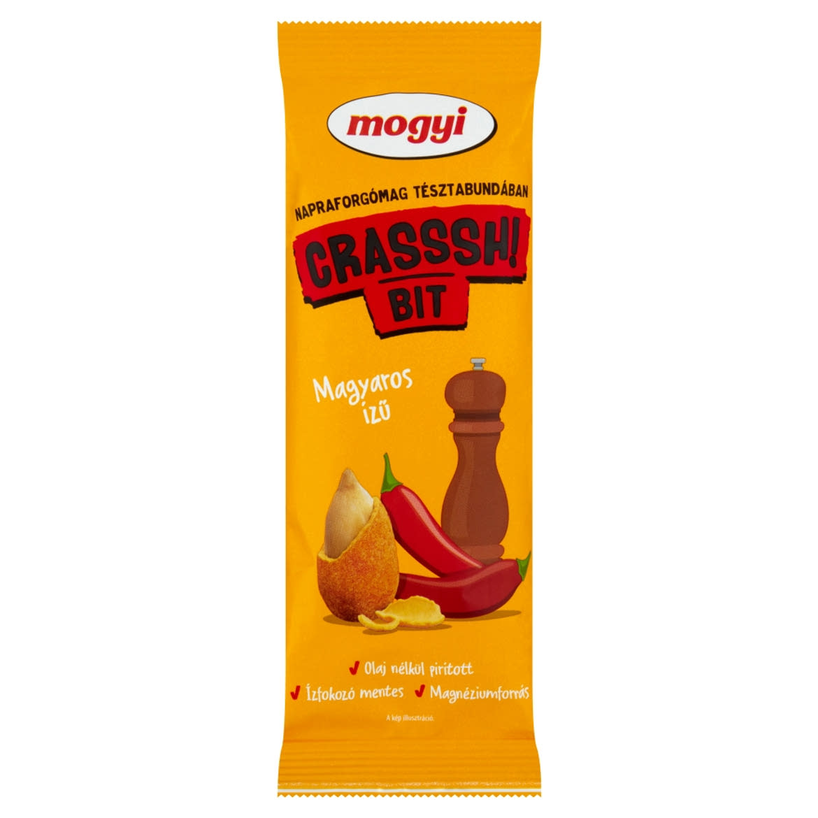 Mogyi Crasssh! Bit napraforgómag magyaros ízű tésztabundában