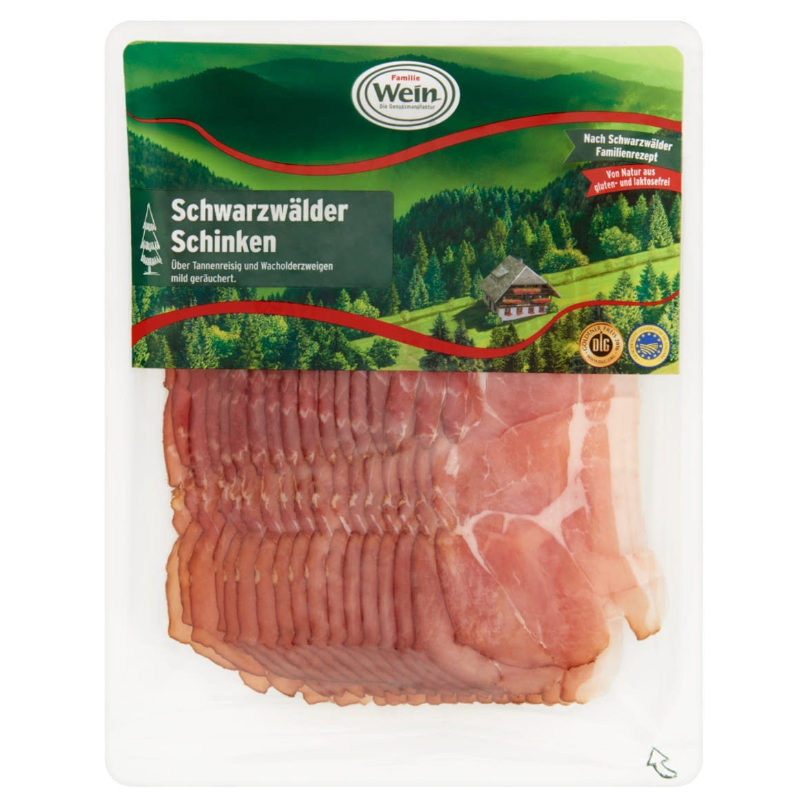 Wein szeletelt füstölt fekete erdei sonka