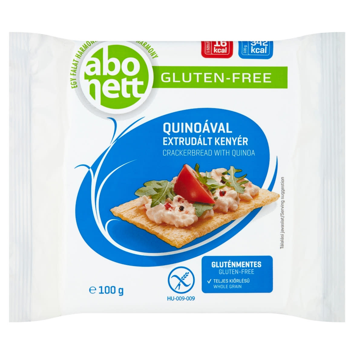 Abonett gluténmentes extrudált kenyér quinoával