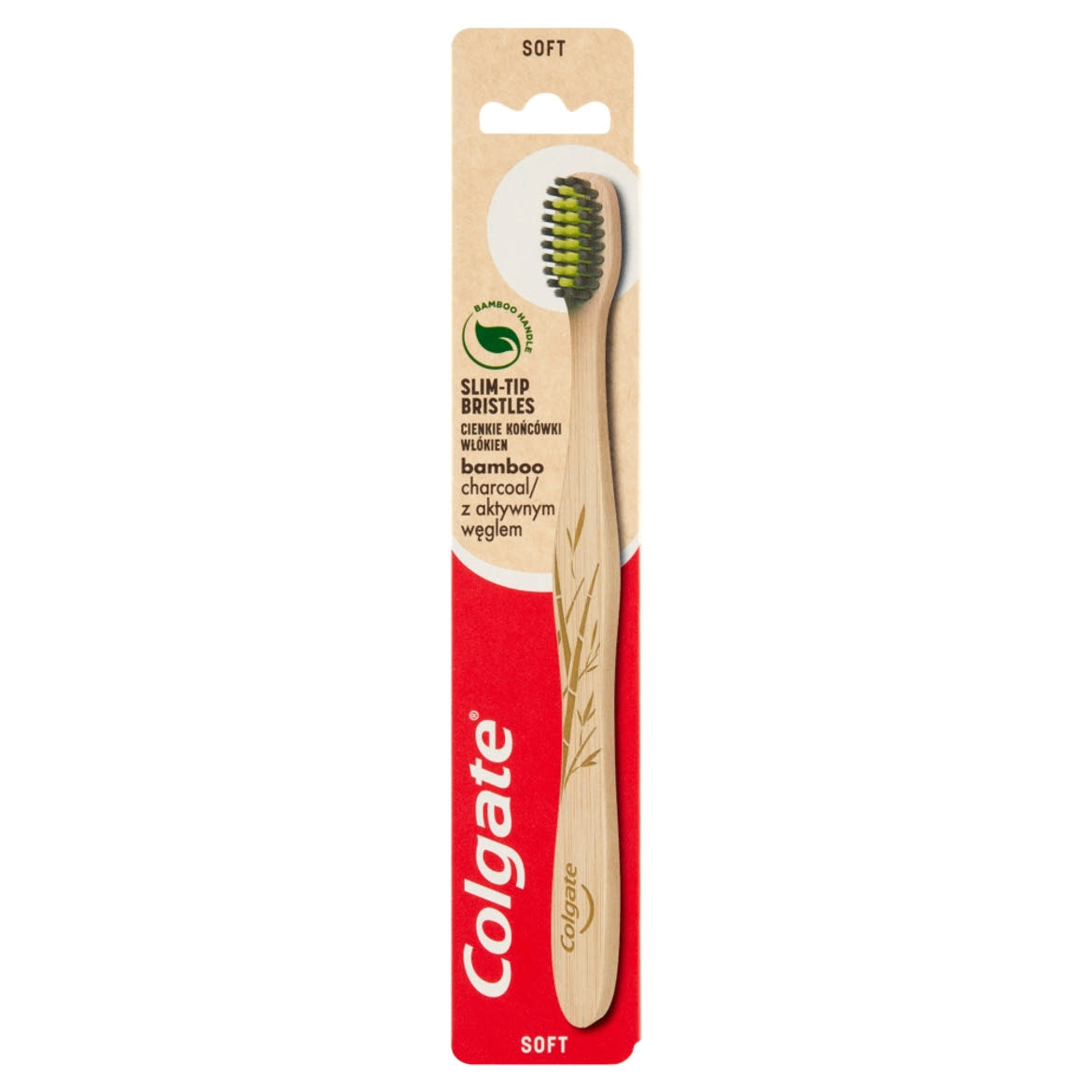 Colgate Bamboo Charcoal lÃ¡gy fogkefe