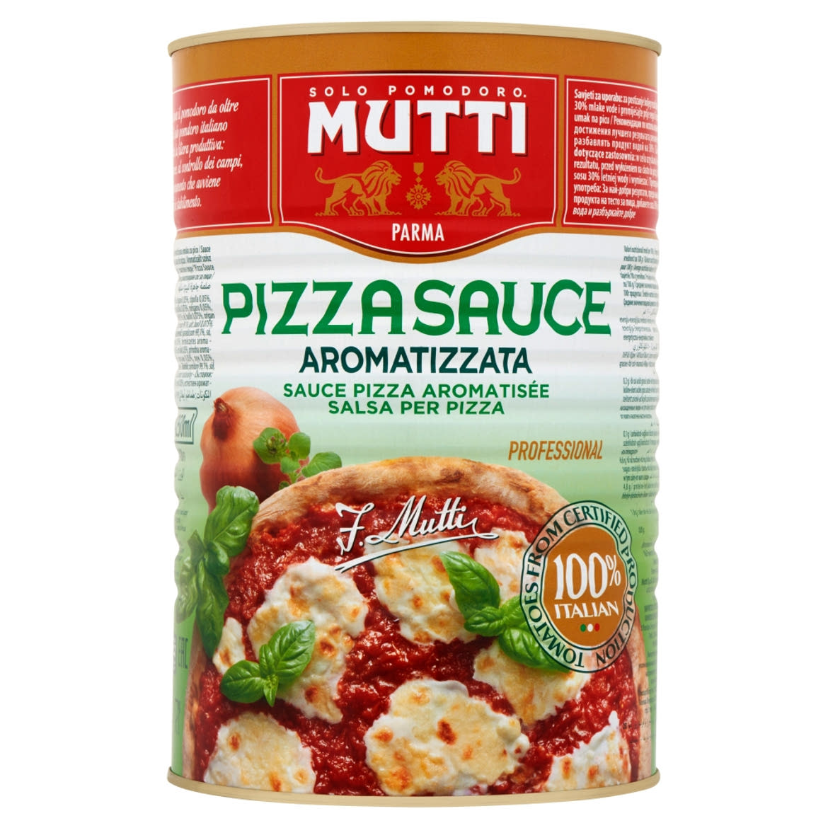 Mutti aromatizált szósz pizzához