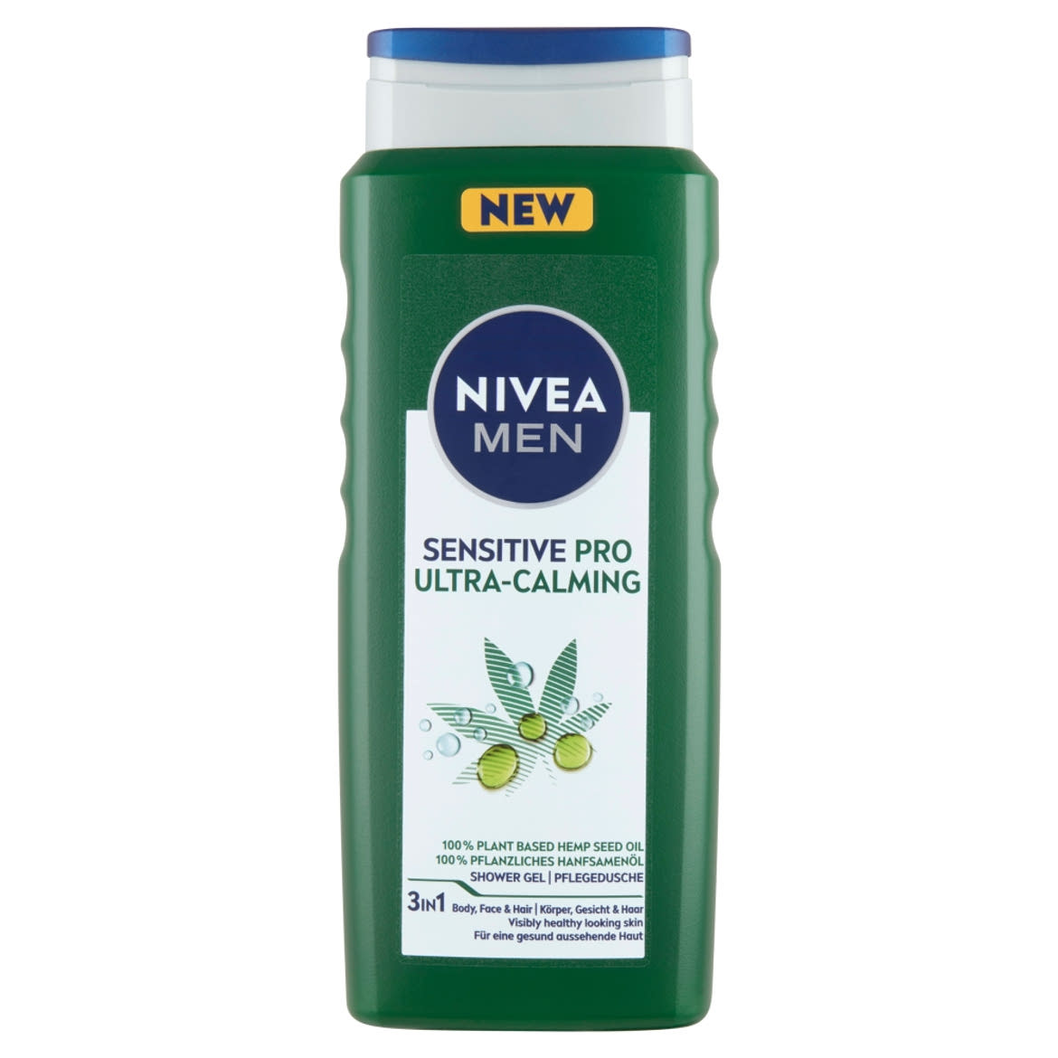 NIVEA MEN Sensitive Pro Ultra-Calming tusfürdő tusoláshoz, arcmosáshoz