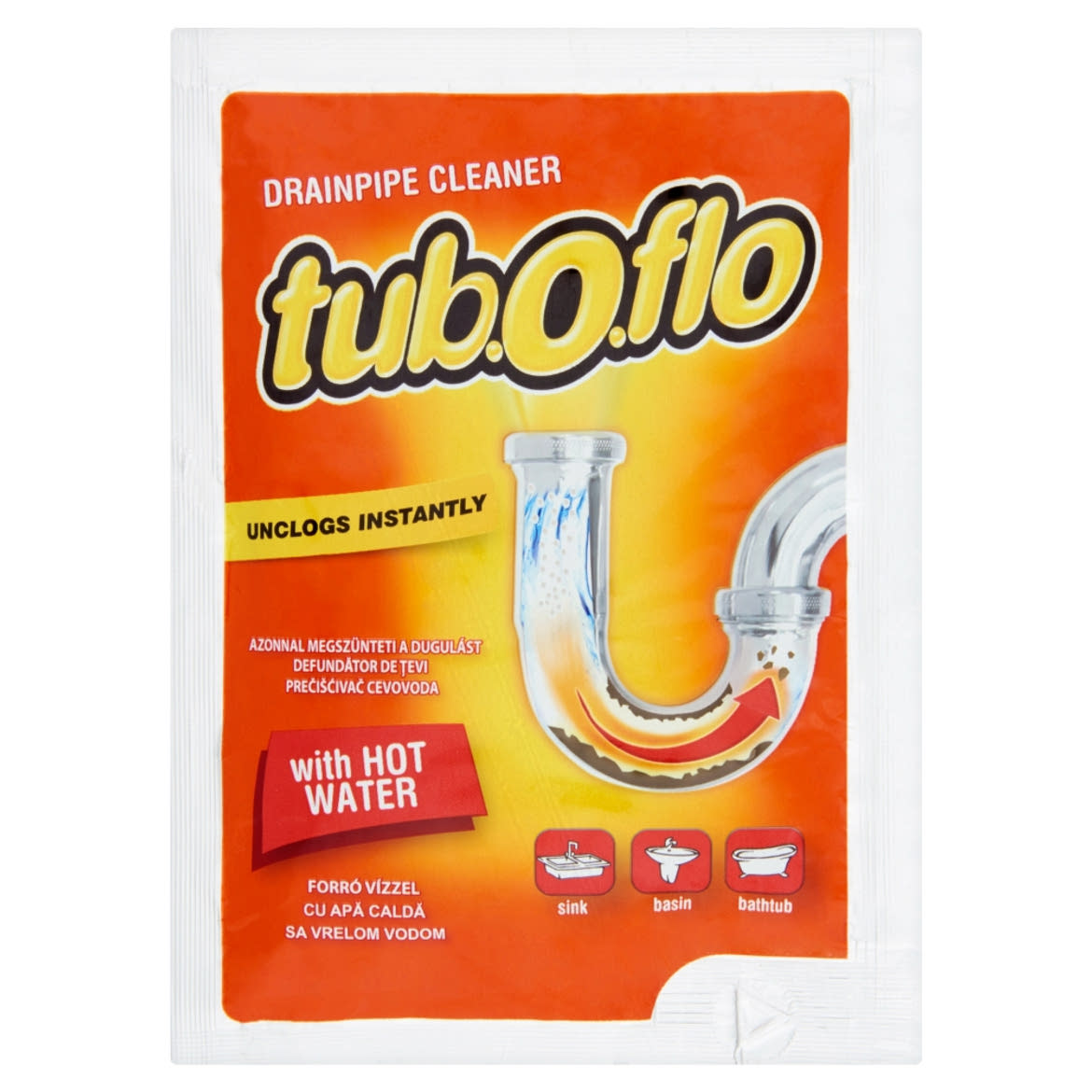 Tub.O.Flo meleg vizes lefolyótisztító granulátum