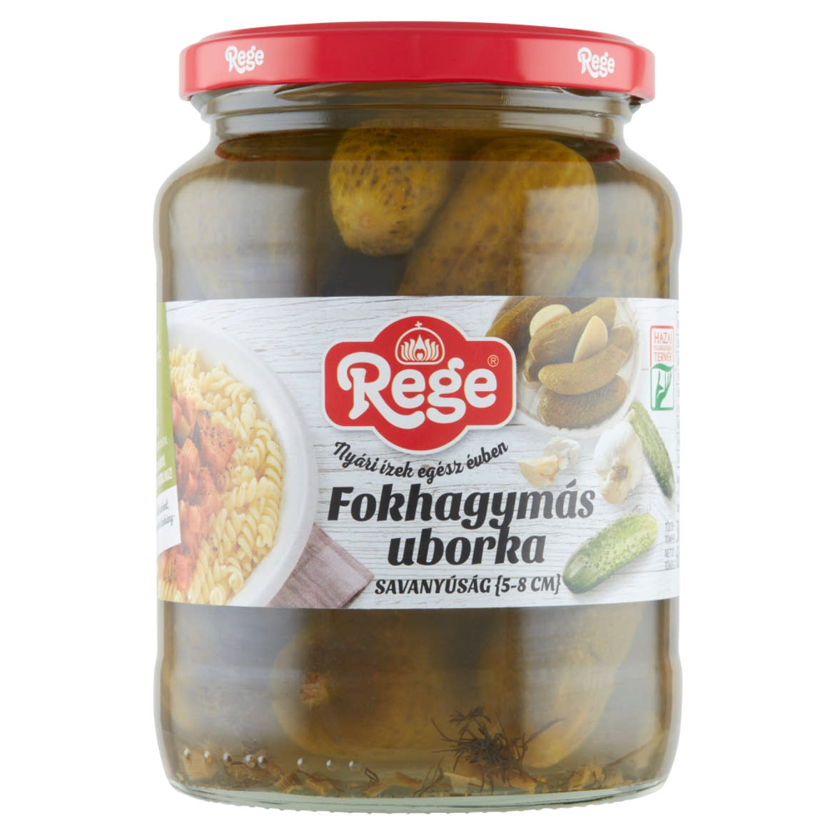 Rege fokhagymás uborka savanyúság 5-8 cm