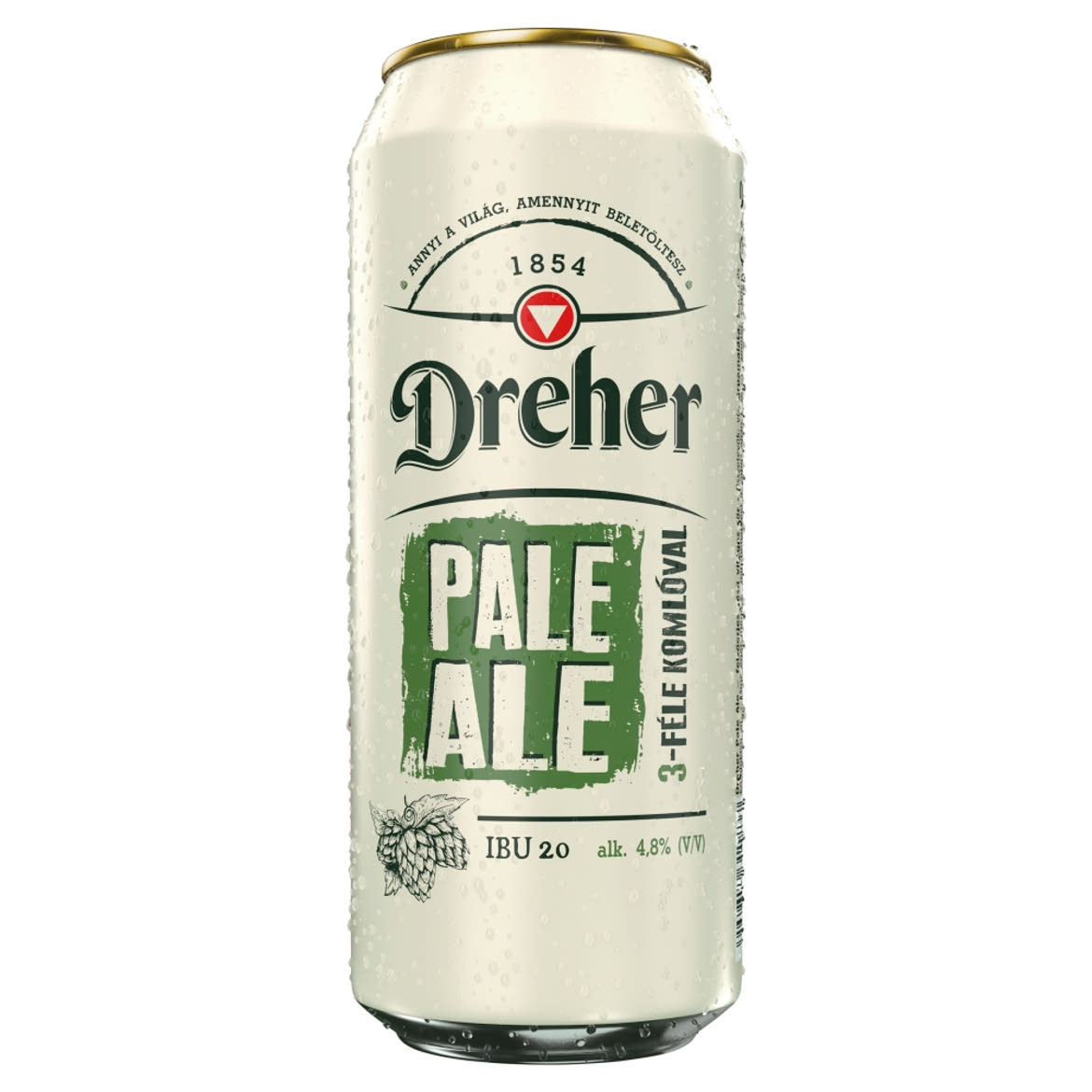 Dreher Pale Ale felsőerjesztésű világos sör 4,8%