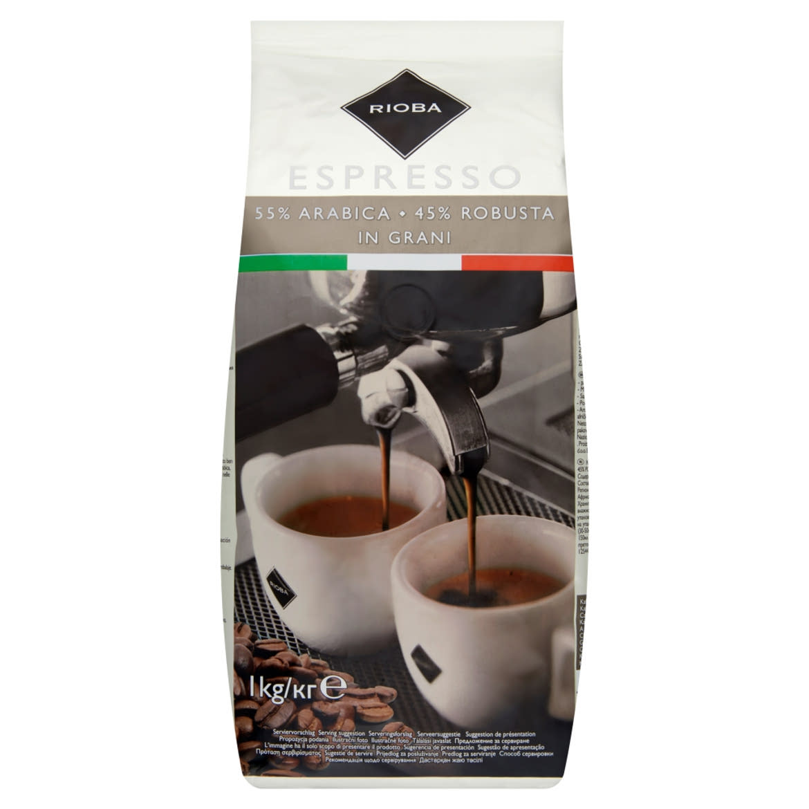 Rioba Espresso pörkölt szemes kávé