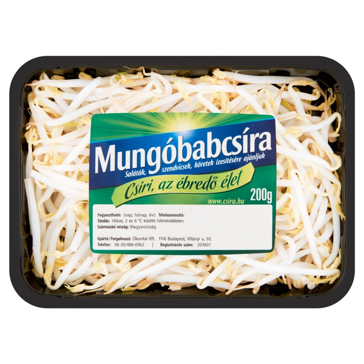 Mungóbabcsíra