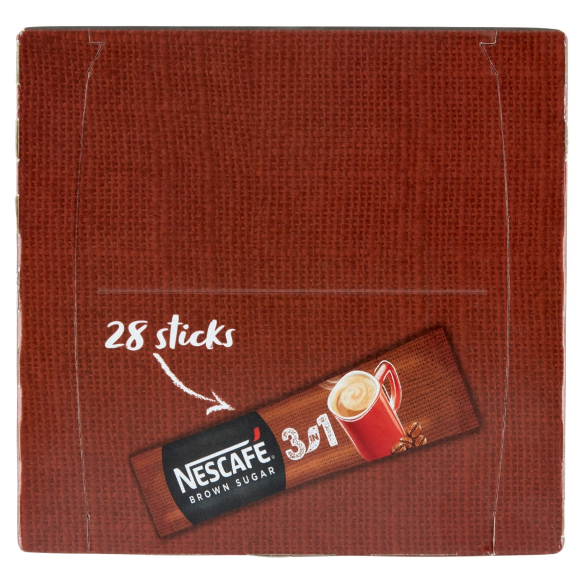 Nescafé 3in1 Brown Sugar azonnal oldódó kávéspecialitás barnacukorral 28 x 16,5 g