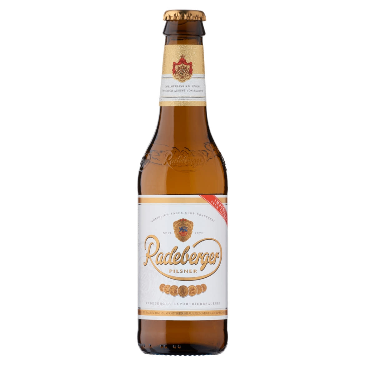 Radeberger Pilsner import német prémium világos sör 4,8%