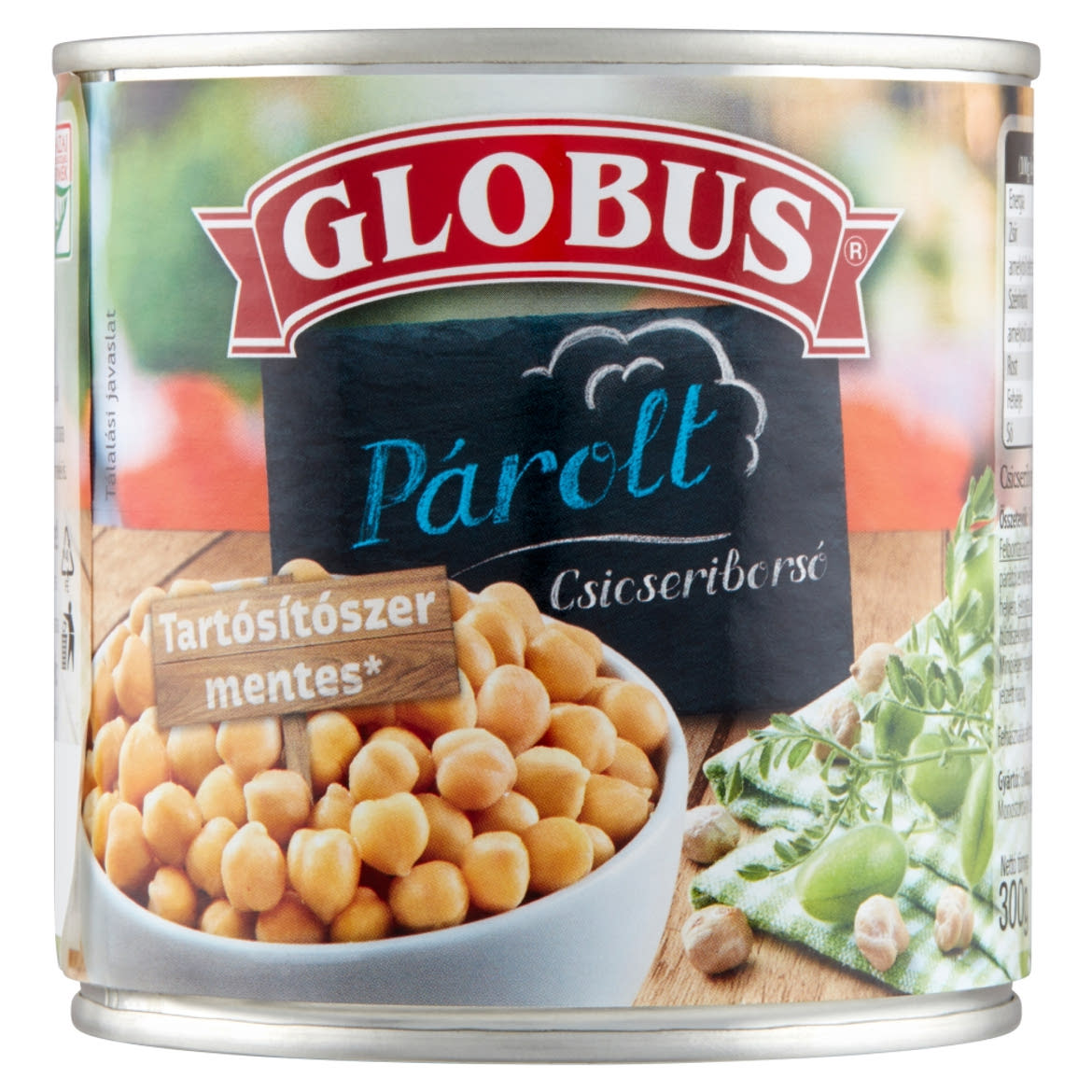Globus párolt csicseriborsó