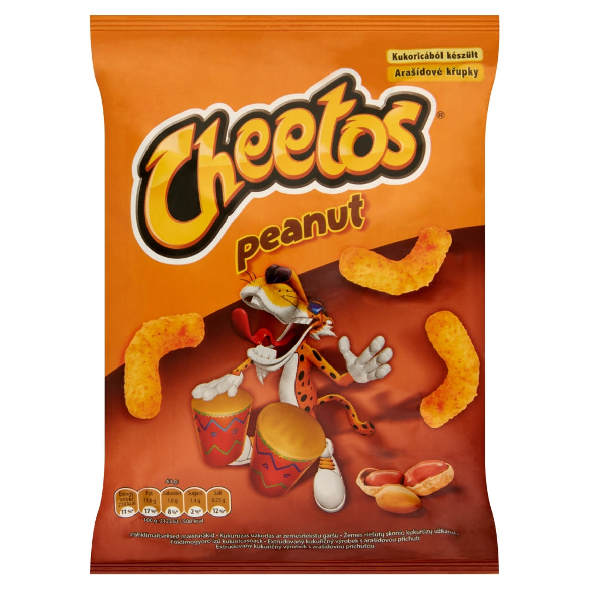 Cheetos Földimogyoró ízű kukoricasnack