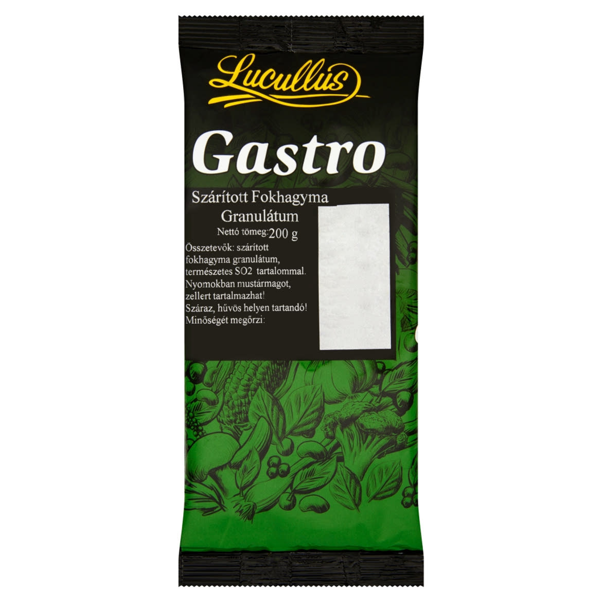 Lucullus Gastro szárított fokhagyma granulátum