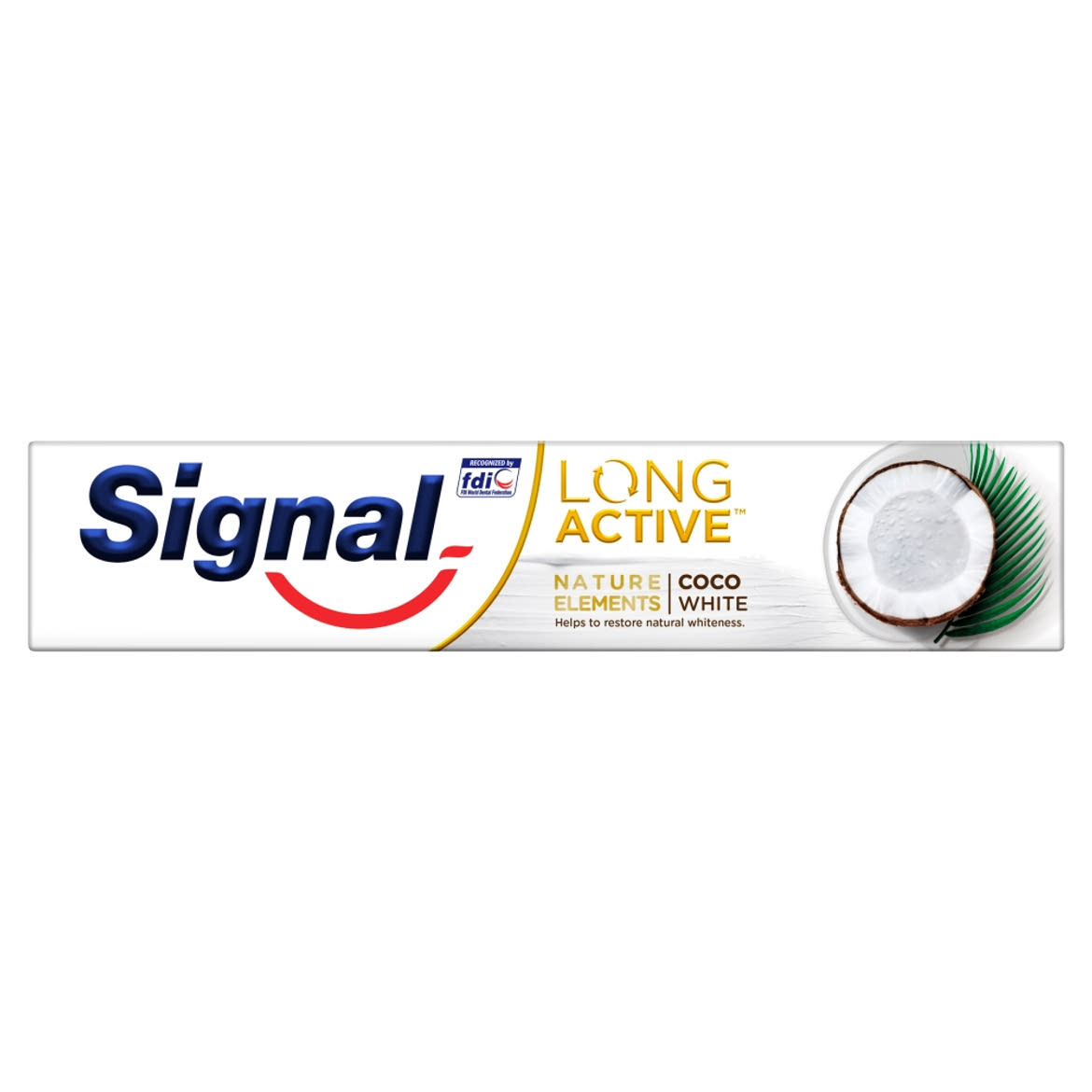 Signal Long Active Nature Elements Coco White fogkrém