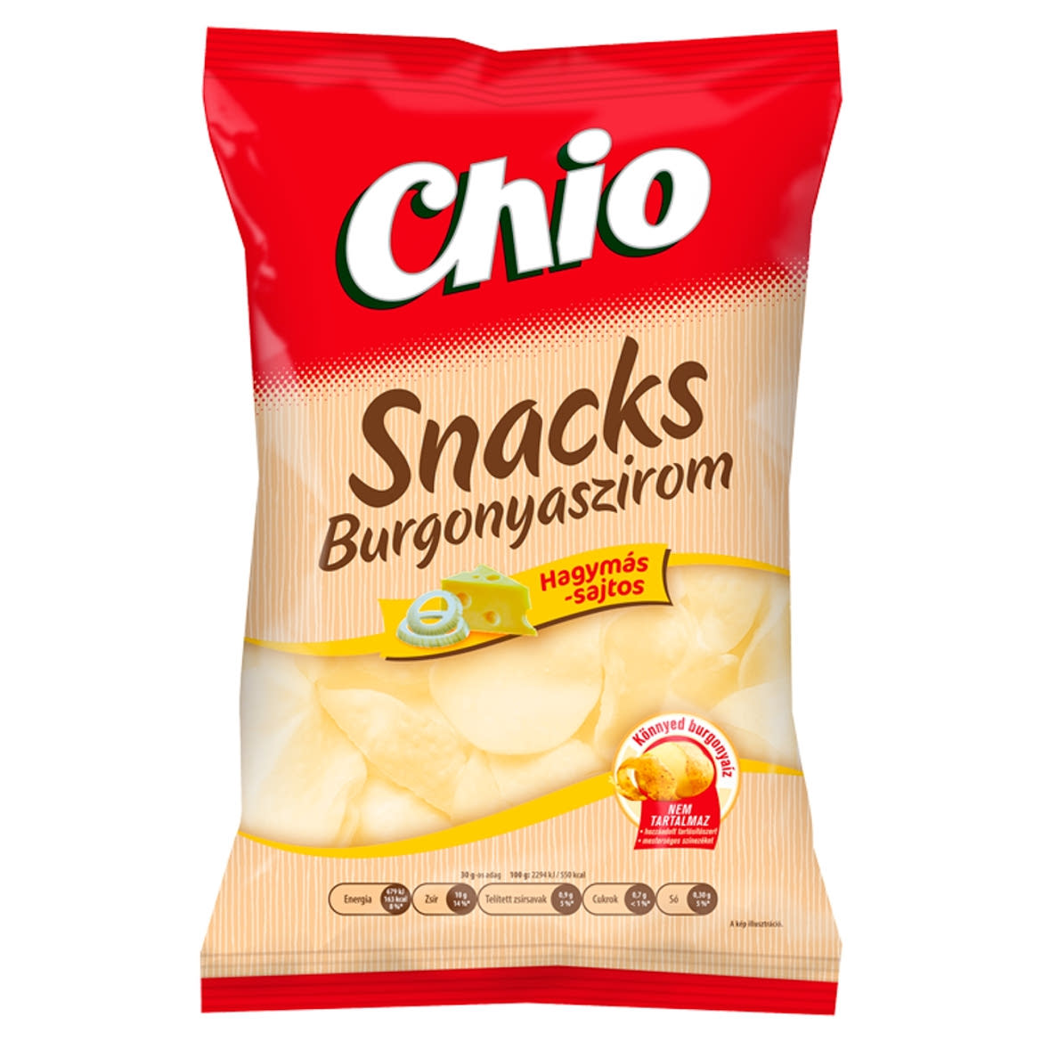 Chio Snacks hagymás-sajtos burgonyaszirom