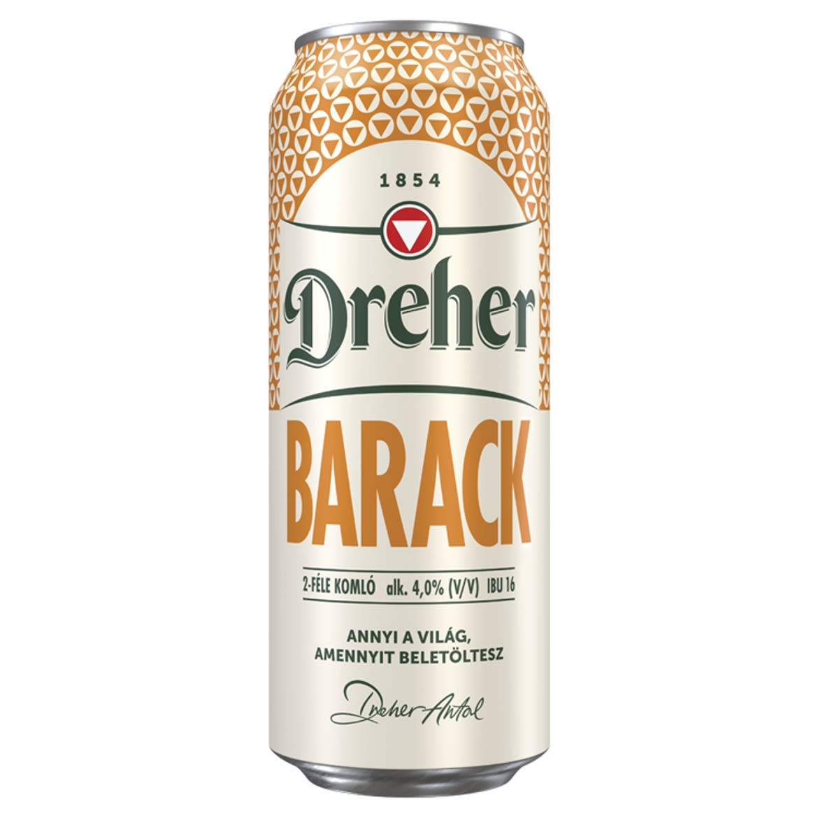 Dreher Barack világos sör és barack ízű ital keveréke 4%