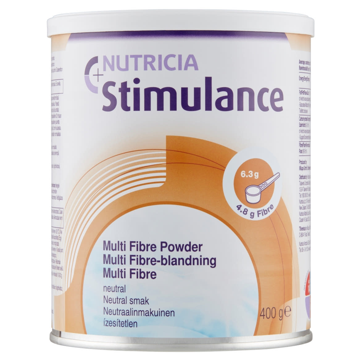 Nutricia Stimulance Multi Fibre por speciális gyógyászati célra szánt élelmiszer 1 éves kortól 400 g