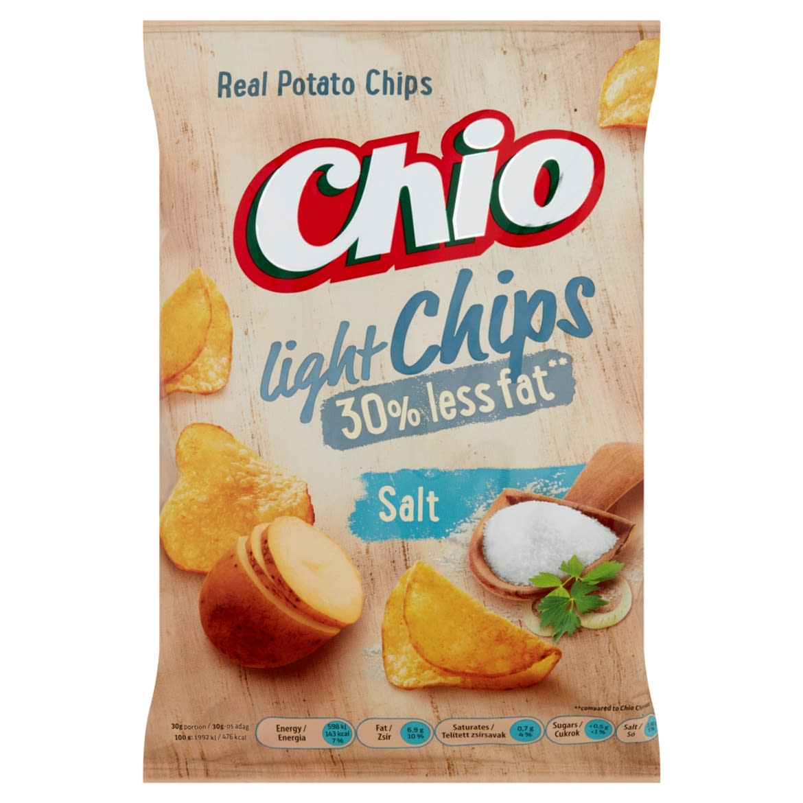 Chio Light Chips sós ízű burgonyachips