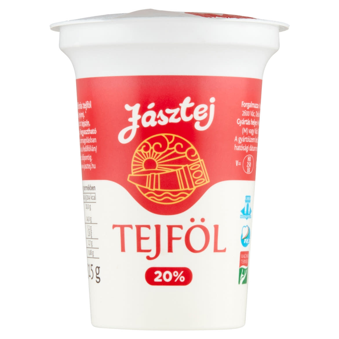 Jásztej 20% tejföl