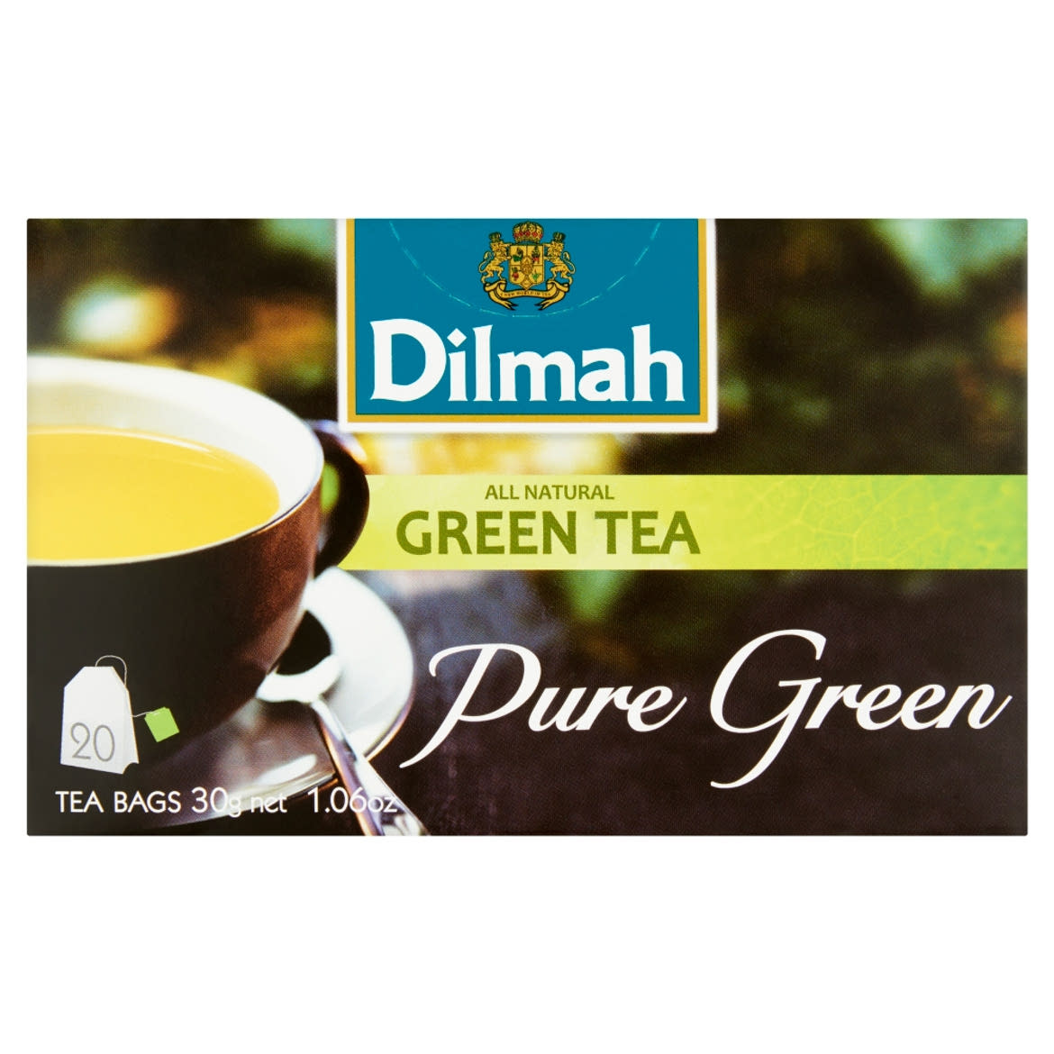 Dilmah Pure Green filteres zöld tea 20 filter 30 g